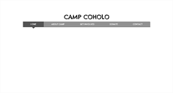 Desktop Screenshot of campcoholo.com
