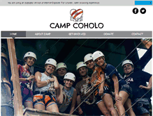 Tablet Screenshot of campcoholo.com